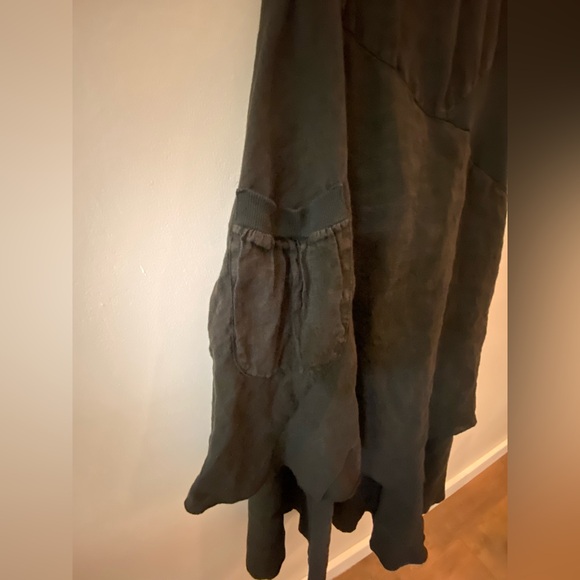 Inizio FLUTTER Sleeveless Linen Dress Black size medium - Picture 11 of 11